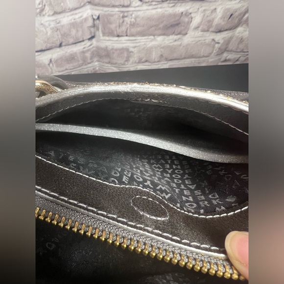 kate spade mini reilly laurel way glitter crossbody EUC - Picture 7 of 9